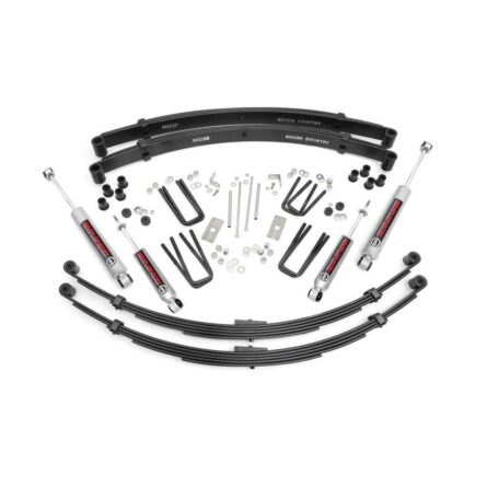 Rough Country 3 Inch Lift Kit - RR Springs - Toyota Truck 4WD (1979-1983)