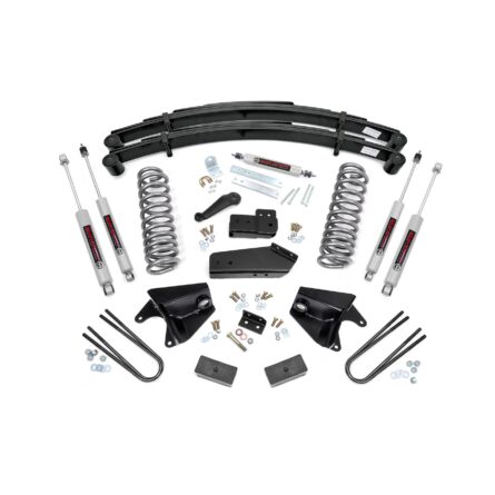 Rough Country 6 Inch Lift Kit - RR Springs - Ford Bronco/F-150 4WD (1980-1996)