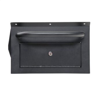 Vaulted Glove Box - Black