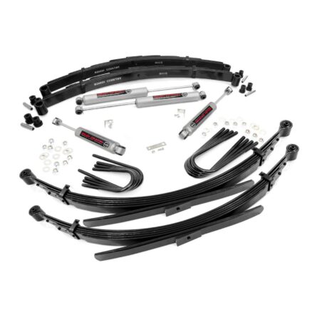 Rough Country 4 Inch Lift Kit - RR Springs - Dodge/Plymouth Ramcharger/Trailduster (74-77)