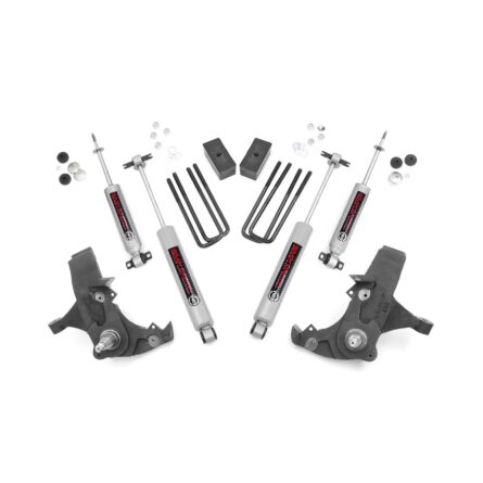 Rough Country 4 Inch Lift Kit - Chevy/GMC 1500 Truck/SUV 2WD (1988-1999)