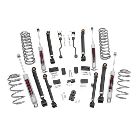 Rough Country 4 Inch Lift Kit - X-Series - Jeep Grand Cherokee ZJ 4WD (1993-1998)