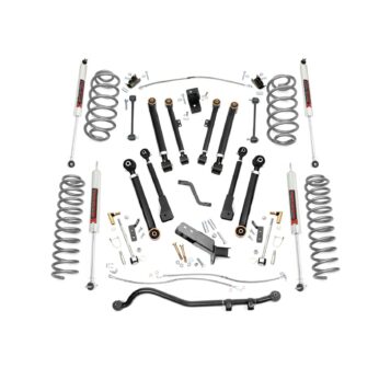 Rough Country 4 Inch Lift Kit - X-Series - M1 - Jeep Wrangler TJ 4WD (1997-2006)