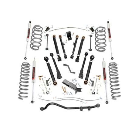 Rough Country 4 Inch Lift Kit - X-Series - M1 - Jeep Wrangler TJ 4WD (1997-2006)