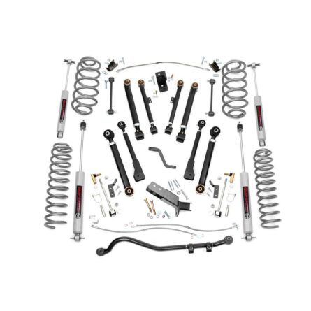 Rough Country 6 Inch Lift Kit - X-Series - Jeep Wrangler TJ 4WD (1997-2006)