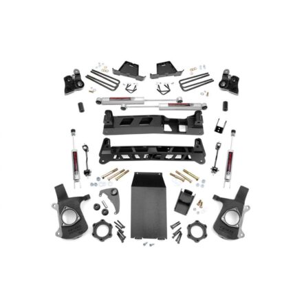 Rough Country 4 Inch Lift Kit - Chevy Silverado & GMC Sierra 1500 4WD (1999-2006 & Classic)