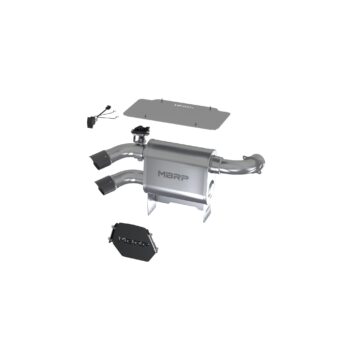 Can-Am Dual Rear Active Exhaust.