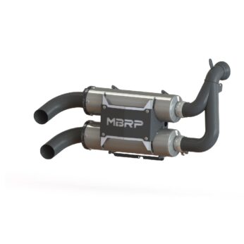 Polaris Oval Slip-on Mufflers.