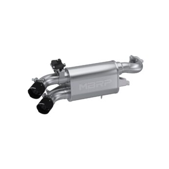 Polaris Active Dual Outlet Slip-on Muffler.