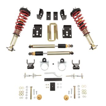 BELLTECH 1000SPAC PERF COILOVER KIT + COMPLETE KIT INC. DAMPING/HEIGHT ADJUSTABLE FRONT COILOVERS 2015-2020 FORD F150 2WD/4WD (ALL CABS)