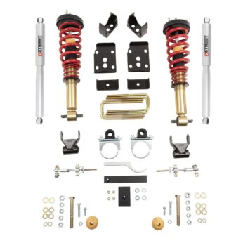 BELLTECH 1000SPC PERF COILOVER KIT COMPLETE KIT INC. HEIGHT ADJUSTABLE FRONT COILOVERS 2015-2020 FORD F150 2WD/4WD (ALL CABS)