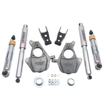 BELLTECH 1010SP LOWERING KITS  FRONT AND REAR COMPLETE KIT W/ STREET PERFORMANCE SHOCKS 2014-2017 SIL/SIERRA 2WD/4WD 2F/2-3R (ALL CAB) W/SHOCKS