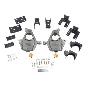 BELLTECH 1017 LOWERING KITS  FRONT AND REAR COMPLETE KIT W/O SHOCKS 2016.5-2018 CHEVROLET SILVERADO/SIERRA ALL CAB 4WD 2F/4R