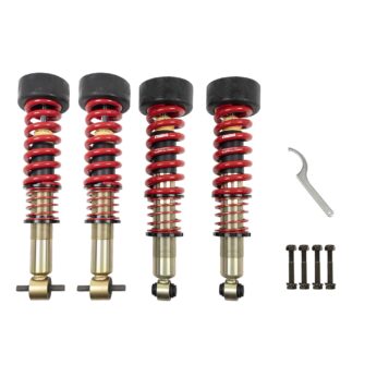 BELLTECH 1035SPC PERF COILOVER KIT COMPLETE KIT INC. FRONT AND REAR HEIGHT ADJUSTABLE COILOVERS 2021+ GM SUBURBAN / YUKON XL 2WD/4WD LONG WHEELBASE