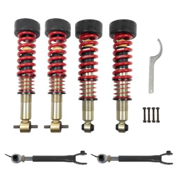BELLTECH 1036SPC PERF COILOVER KIT COMPLETE KIT INC. FRONT AND REAR HEIGHT ADJUSTABLE COILOVERS 2021+ GM SUBURBAN / YUKON XL 2WD/4WD LONG WHEELBASE