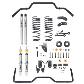 BELLTECH 1063SPS LOWERING KIT FRONT AND REAR COMPLETE KIT W/ STREET PERFORMANCE SHOCKS 2019+ RAM 1500 2WD/4WD 1-3IN. FRONT / 4-5IN. REAR