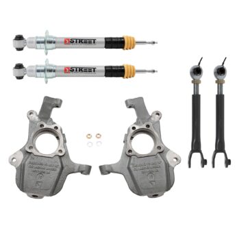 BELLTECH 1104 LOWERING KIT FRONT AND REAR COMPLETE KIT W/O SHOCKS 2021+ GM TAHOE / YUKON 2WD/4WD SHORT WHEEBASE
