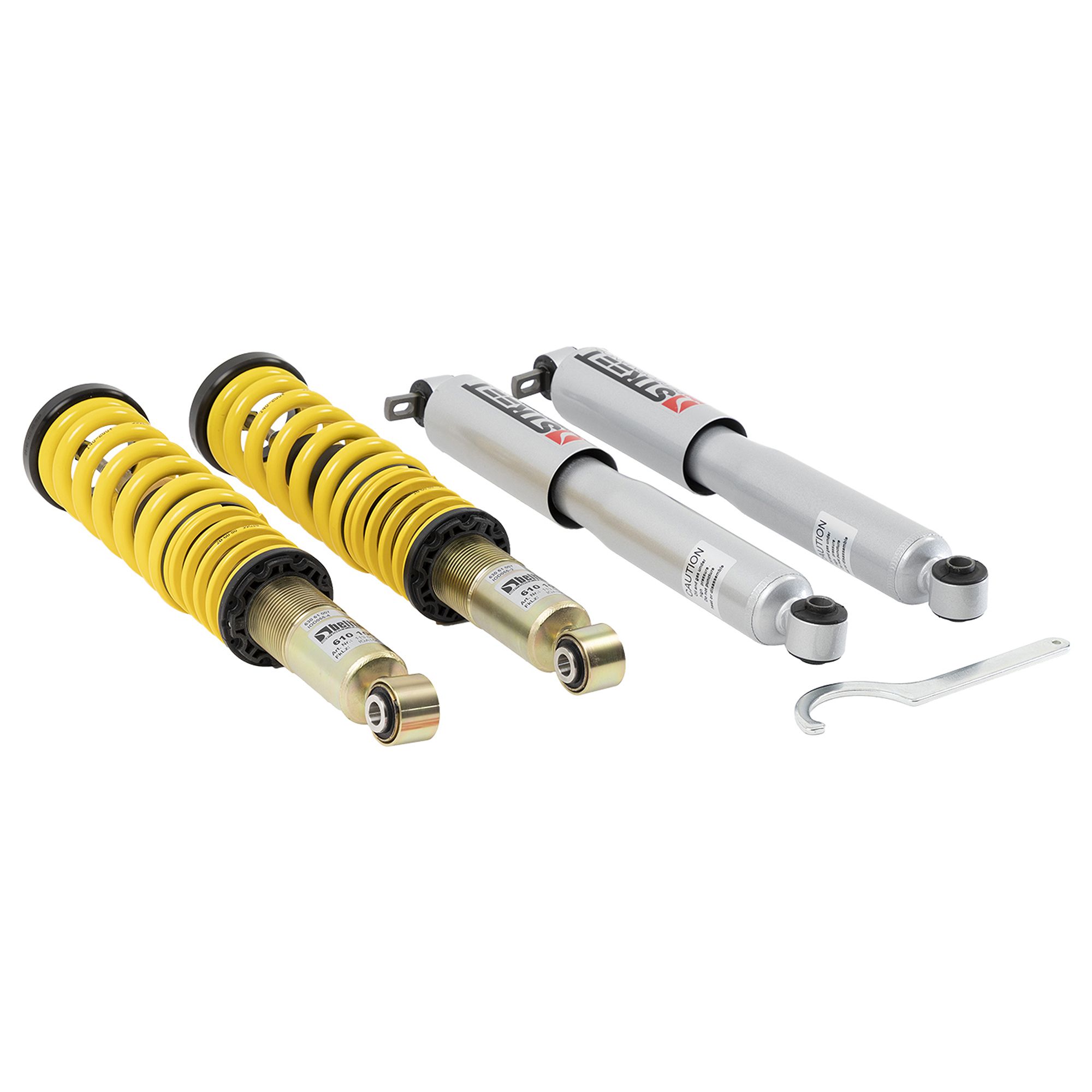 BELLTECH 13001 COILOVER KIT FACTORY PRESET FIXED DAMPING, 0-3 IN. HEIGHT ADJUSTABLE DROP 2004-2012 CHEVROLET COLORADO/CANYON 0 IN.-3 IN. DROP (FIXED DAMPENING)