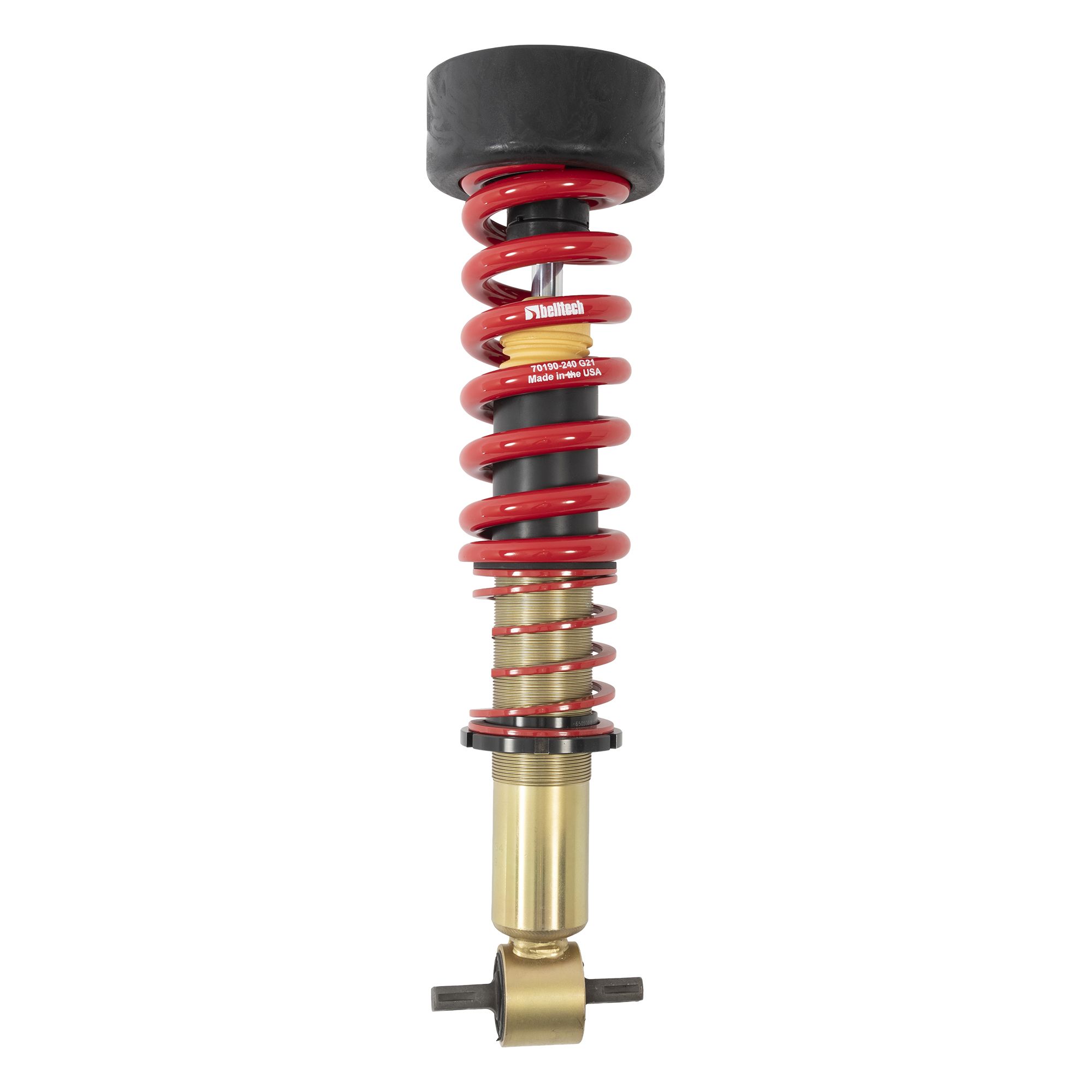 BELLTECH 15009 COILOVER KIT FACTORY PRESET FIXED DAMPING, -0.5 TO -3IN. HEIGHT ADJUSTABLE DROP 2021 CHEVROLET TAHOE / GMC YUKON 2WD/4WD 0.5-3IN. FRONT LOWERING