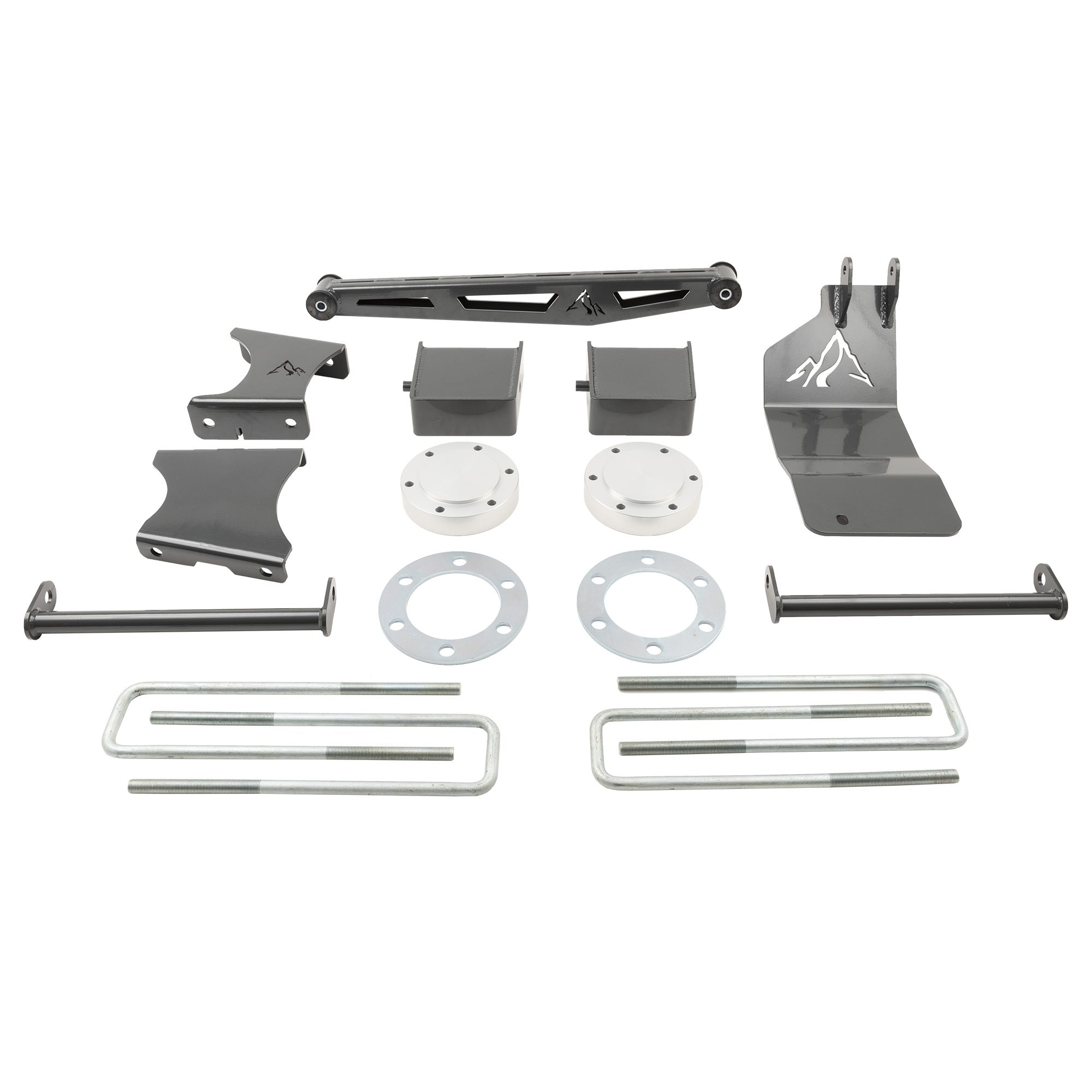 BELLTECH 150201HK LIFT KIT 7-9IN. LIFT KIT INC. FRONT AND REAR TRAIL PERFORMANCE COILOVERS/SHOCKS 2007-2016 SILVERADO / SIERRA 1500 4WD (EXT & CREW CAB) 7-9IN. LIFT W/ FRONT COILOVERS & SWAY BAR