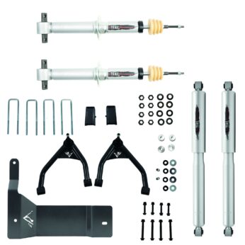 BELLTECH 150206TP LIFT KIT 4 IN. LIFT KIT INC. FRONT AND REAR TRAIL PERFORMANCE STRUTS/SHOCKS 2014-2016 SILVERADO / SIERRA 1500 4WD (EXT & CREW CAB) 4 IN. LIFT