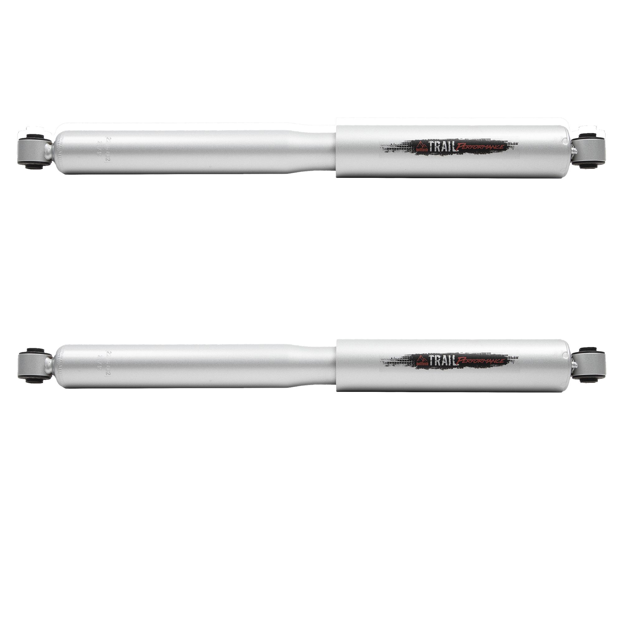 BELLTECH 150212BK LIFT KIT 4IN. LIFT KIT INC. REAR TRAIL PERFORMANCE SHOCKS ONLY 2019-2023 GM SILVERADO/SIERRA 1500 2WD/4WD 4IN. LIFT W/ TRAIL PERFORMANCE SHOCKS ONLY
