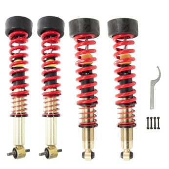 BELLTECH 150222TPC LEVELING KIT FRONT AND REAR TRAIL PERFORMANCE COILOVERS 2021+ GM TAHOE / YUKON 2WD/4WD