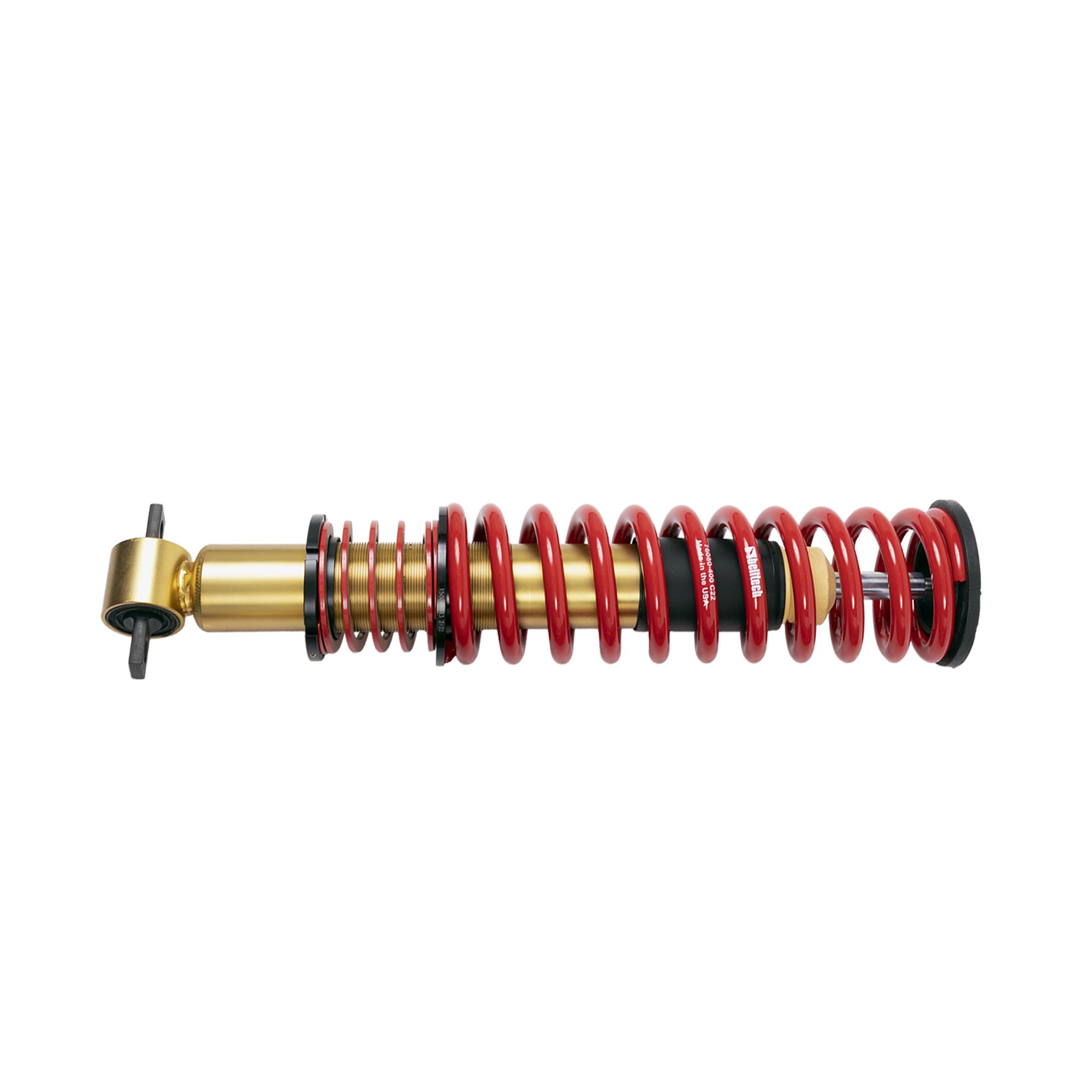 BELLTECH 15126 COILOVER KIT 0-4IN. HEIGHT ADJUSTABLE FRONT LIFTING COILOVER KIT 2021+ FORD BRONCO 4WD EXC. SASQUATCH PACKAGE ; 0-4IN. FRONT ONLY