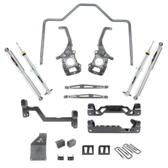BELLTECH 152501TPS LIFT KIT 6IN.-7IN. LIFT KIT INC. FRONT AND REAR TRAIL PERFORMANCE STRUTS/SHOCKS 2015-2020 FORD F150 4WD (ALL CABS) SHORT BED 6IN.-7IN. LIFT KIT W/ TRAIL PERFORMANCE SHOCKS