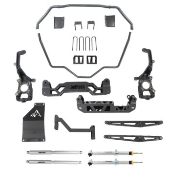 BELLTECH 152510TPS LIFT KIT 5-7IN. LIFT KIT INC. FRONT AND REAR TRAIL PERFORMANCE STRUTS/SHOCKS 2021 FORD F-150 (ALL CABS) 4WD 5-7IN. LIFT W/ SWAY BAR