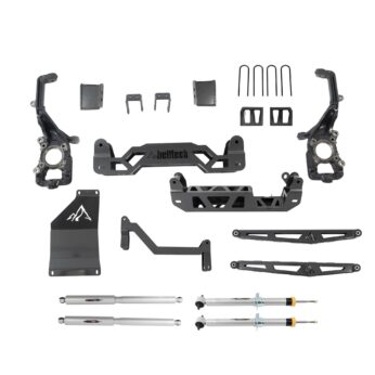 BELLTECH 152510TP LIFT KIT 6-7IN. LIFT KIT INC. FRONT AND REAR TRAIL PERFORMANCE STRUTS/SHOCKS 2021 FORD F-150 (ALL CABS) 4WD 6-7IN. LIFT