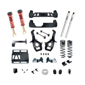 BELLTECH 153712HK LIFT KIT 6-8IN. LIFT KIT INC. FRONT AND REAR TRAIL PERFORMANCE COILOVERS/SHOCKS 2019-2023 RAM 1500 4WD (ALL CABS) 6-8IN. LIFT