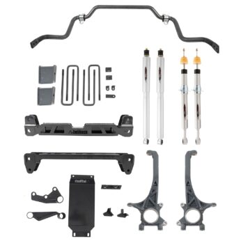 BELLTECH 154301TPS LIFT KIT 4-6IN. LIFT KIT INC. FRONT AND REAR TRAIL PERFORMANCE STRUTS/SHOCKS 2016-2021 TOYOTA TACOMA 4WD (ALL CABS)(EXC. TRD PRO) 4IN.-6IN. LIFT