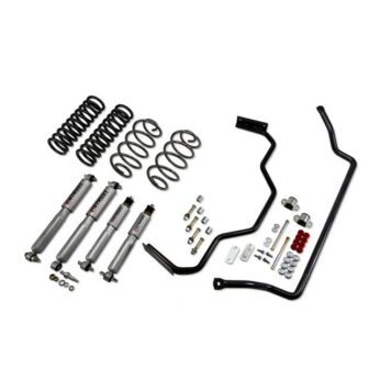BELLTECH 1718 MUSCLE CAR PERF KIT COMPLETE KIT INC FRONT AND REAR SPRINGS, STREET PERFORMANCE SHOCKS & SWAY BARS 1967- CHEVROLET CHEVELLE/MALIBU/SKYLARK (A-BODY) 0 IN. F/0 IN. R DROP