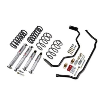 BELLTECH 1733 MUSCLE CAR PERF KIT COMPLETE KIT INC FRONT AND REAR SPRINGS, STREET PERFORMANCE SHOCKS & SWAY BARS 1978-1987 OLDSMOBILE CUTLASS (G-BODY) 0 IN. F/0 IN. R DROP