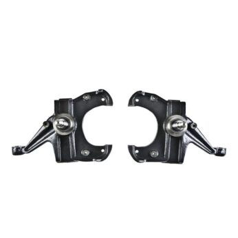 BELLTECH 3200 DROP SPINDLE SET 3 IN. DROP SPINDLE SET 1973-1987 CHEVROLET C10 (HEAVY DUTY BRAKE W/ 1 IN. THICK ROTOR) 73-91 SUBURBAN 3 IN. DROP SPINDLE
