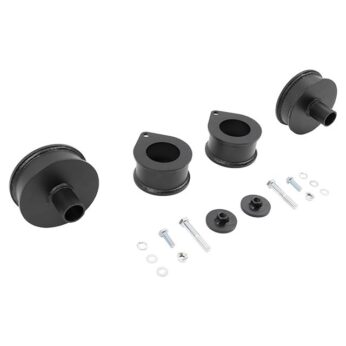 BELLTECH 34864 LEVELING SPACER 2.5 IN. LIFT FRONT AND REAR COIL SPRING SPACERS 2007-2017 JEEP WRANGLER RUBICON (JK/JKU) 2.5 IN.F/2 IN.R SPRING SPACER SET
