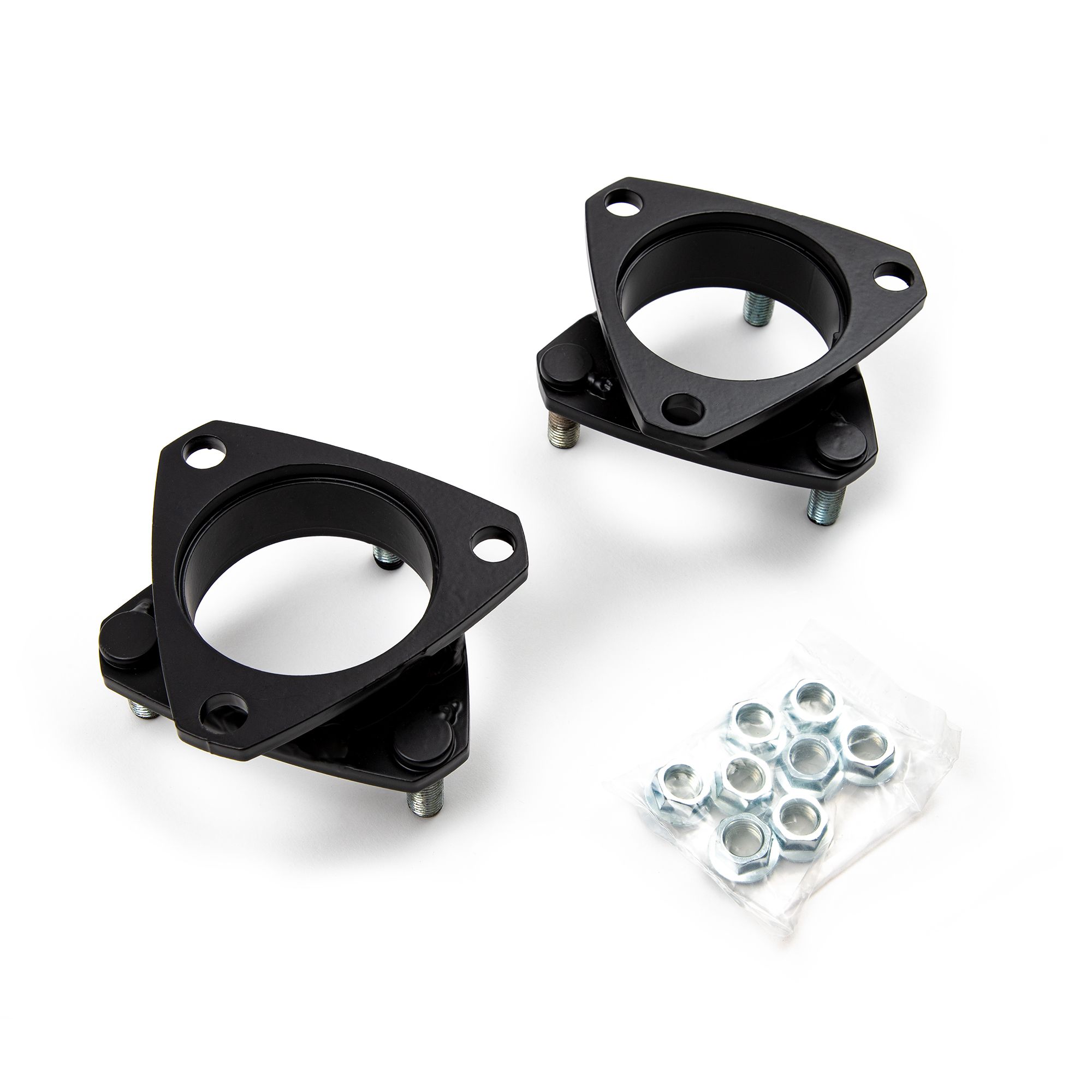 BELLTECH 34955 LEVELING SPACER 2.5 IN. LIFT FRONT STRUT SPACER 1999.5-2004 TOYOTA TACOMA 2WD/4WD (ALL CABS) (6 LUG) 2.5 IN. STRUT SPACER