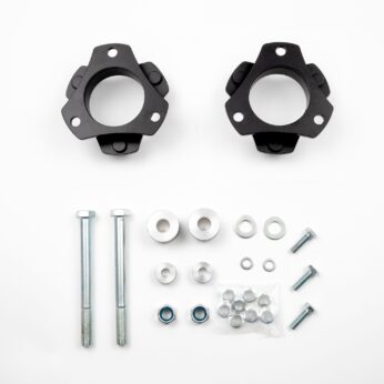 BELLTECH 34956 LEVELING SPACER 2.5 IN. LIFT FRONT STRUT SPACER 2005-2020 TOYOTA TACOMA 2WD/4WD (ALL CABS) (6 LUG) 2.5 IN. STRUT SPACER