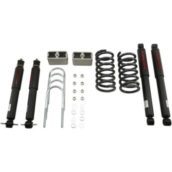 BELLTECH 436ND LOWERING KITS  FRONT AND REAR COMPLETE KIT W/ NITRO DROP 2 SHOCKS 1983-1997 MITSUBISHI MIGHTY MAX 2.5 IN. F/3 IN. R DROP W/ NITRO DROP II SHOCKS