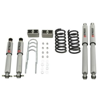 BELLTECH 436SP LOWERING KITS  FRONT AND REAR COMPLETE KIT W/ STREET PERFORMANCE SHOCKS 1983-1997 MITSUBISHI MIGHTY MAX 2.5 IN. F/3 IN.R DROP W/ STREET PERFORMANCE SHOCKS