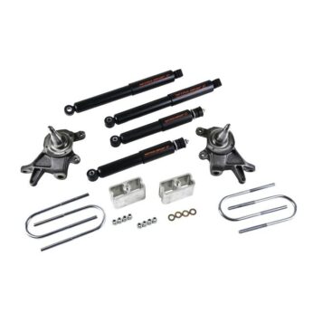 BELLTECH 439ND LOWERING KITS  FRONT AND REAR COMPLETE KIT W/ NITRO DROP 2 SHOCKS 1998-2000 NISSAN FRONTIER (ALL EXCEPT: CREW CAB) 2 IN. F/3 IN. R DROP W/ NITRO DROP II SHOCKS