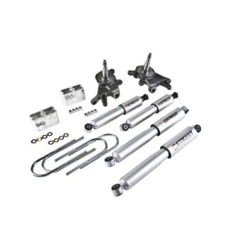 BELLTECH 439SP LOWERING KITS  FRONT AND REAR COMPLETE KIT W/ STREET PERFORMANCE SHOCKS 1998-2000 NISSAN FRONTIER (ALL EXCEPT: CREW CAB) 2 IN. F/3 IN. R DROP W/ STREET PERFORMANCE SHOCKS