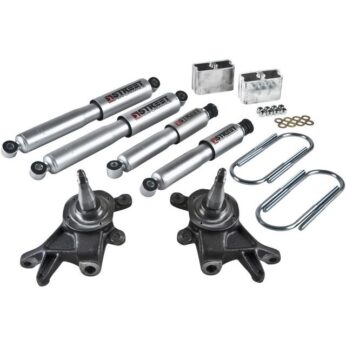 BELLTECH 440SP LOWERING KITS  FRONT AND REAR COMPLETE KIT W/ STREET PERFORMANCE SHOCKS 1983-1997 NISSAN PICKUP & HARDBODY 2 IN. F/3 IN. R DROP W/ STREET PERFORMANCE SHOCKS