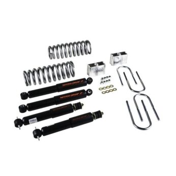 BELLTECH 443ND LOWERING KITS  FRONT AND REAR COMPLETE KIT W/ NITRO DROP 2 SHOCKS 1996-2004 TOYOTA TACOMA 6 CYL. (ALL CABS) 2 IN. F/3 IN. R DROP W/ NITRO DROP II SHOCKS