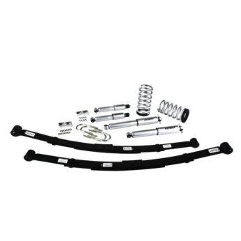 BELLTECH 570SP LOWERING KITS  FRONT AND REAR COMPLETE KIT W/ STREET PERFORMANCE SHOCKS 1995-1997 CHEVROLET BLAZER/JIMMY 4 CYL. 2 IN. OR 3 IN. F/4 IN. R DROP W/ STREET PERFORMANCE SHOCKS
