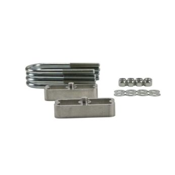 BELLTECH 6000 LOWERING BLOCK KIT UNIVERSAL 1 IN. REAR LOWERING BLOCK KIT