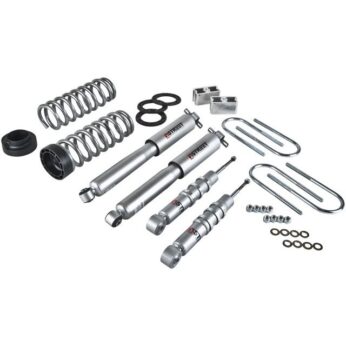 BELLTECH 601SP LOWERING KITS  FRONT AND REAR COMPLETE KIT W/ STREET PERFORMANCE SHOCKS 2004-2012 CHEVROLET COLORADO/CANYON (STD CAB) Z85 SUSPENSION 1 IN. OR 2 IN. F/2 IN. R DROP W/ STREET PERFORMANCE SHOCKS