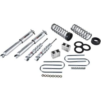 BELLTECH 602SP LOWERING KITS  FRONT AND REAR COMPLETE KIT W/ STREET PERFORMANCE SHOCKS 2004-2012 CHEVROLET COLORADO/CANYON (STD CAB) Z85 SUSPENSION 1 IN. OR 2 IN. F/3 IN. R DROP W/ STREET PERFORMANCE SHOCKS