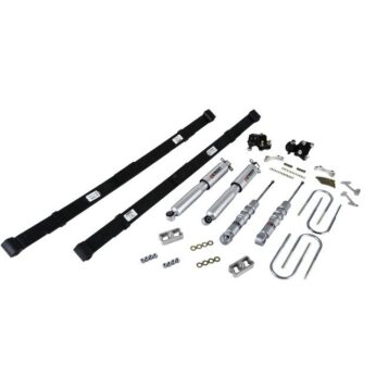 BELLTECH 604SP LOWERING KITS  FRONT AND REAR COMPLETE KIT W/ STREET PERFORMANCE SHOCKS 2004-2012 CHEVROLET COLORADO/CANYON (EXT CAB & STD CAB) Z85 SUSPENSION 2 IN. F/4 IN. R DROP W/ STREET PERFORMANCE SHOCKS